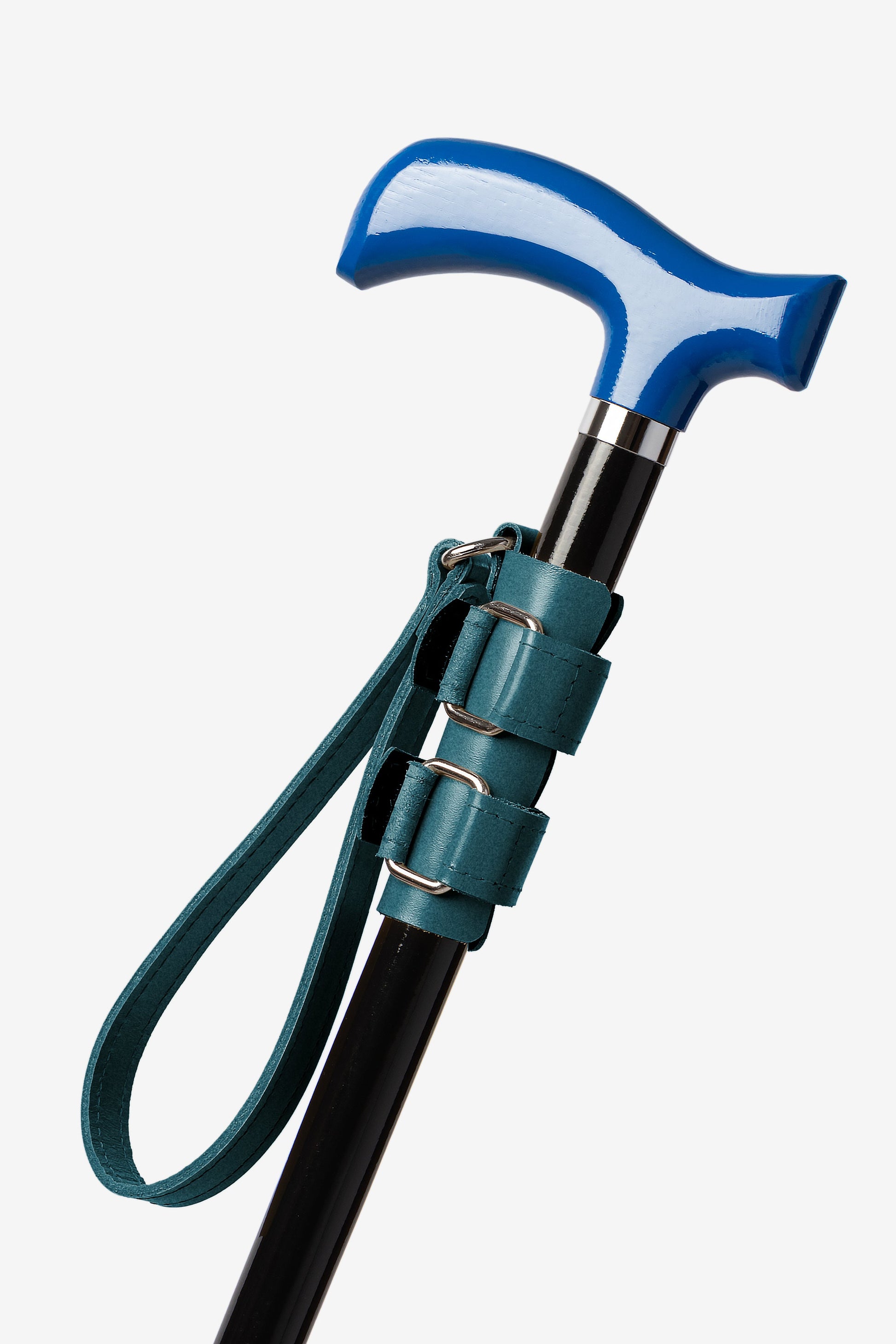 Aesthetic walking stick holder strap.
