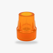 All-terrain rubber base for premium walking sticks