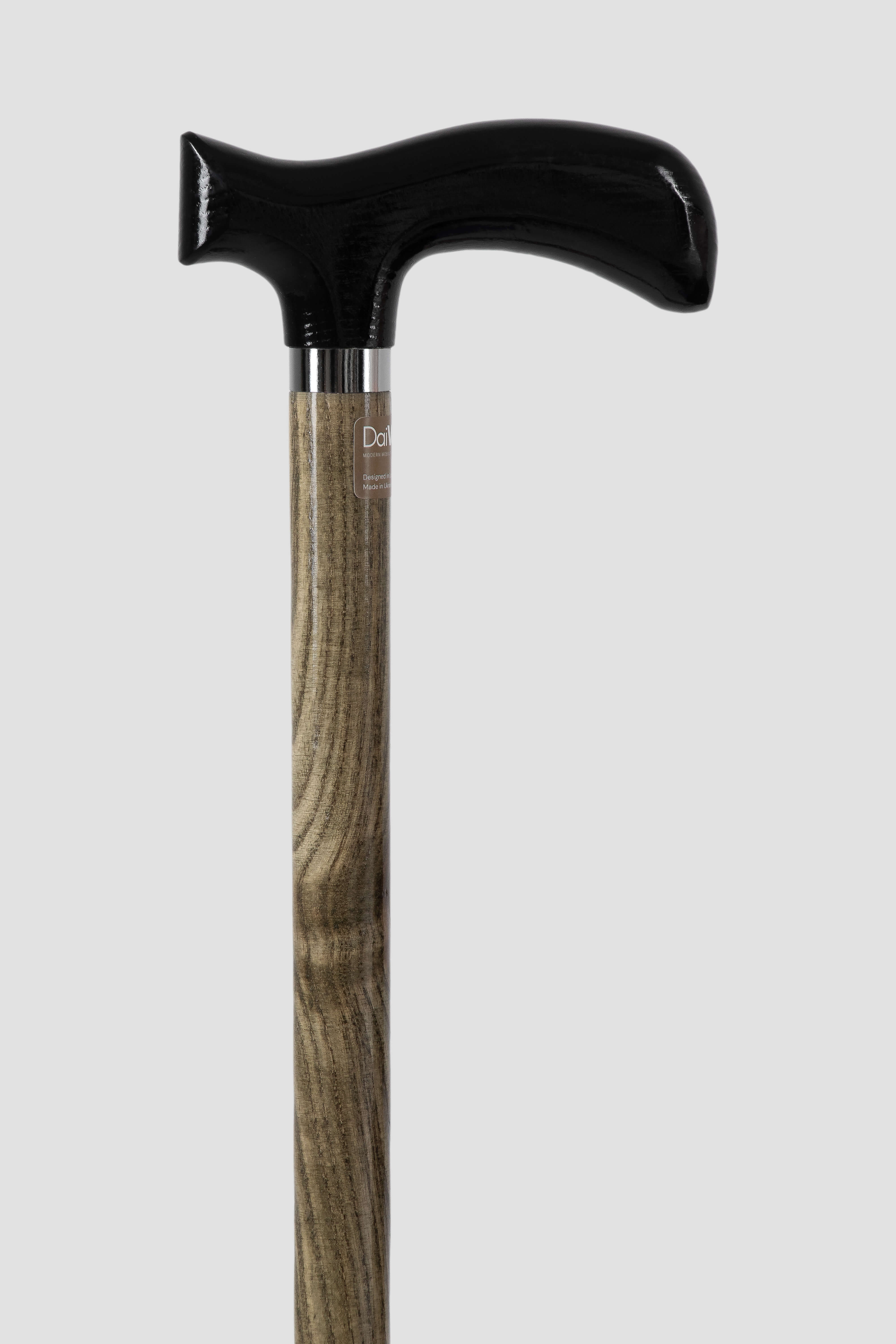 Classic Black minimalist walking cane DaiWalk