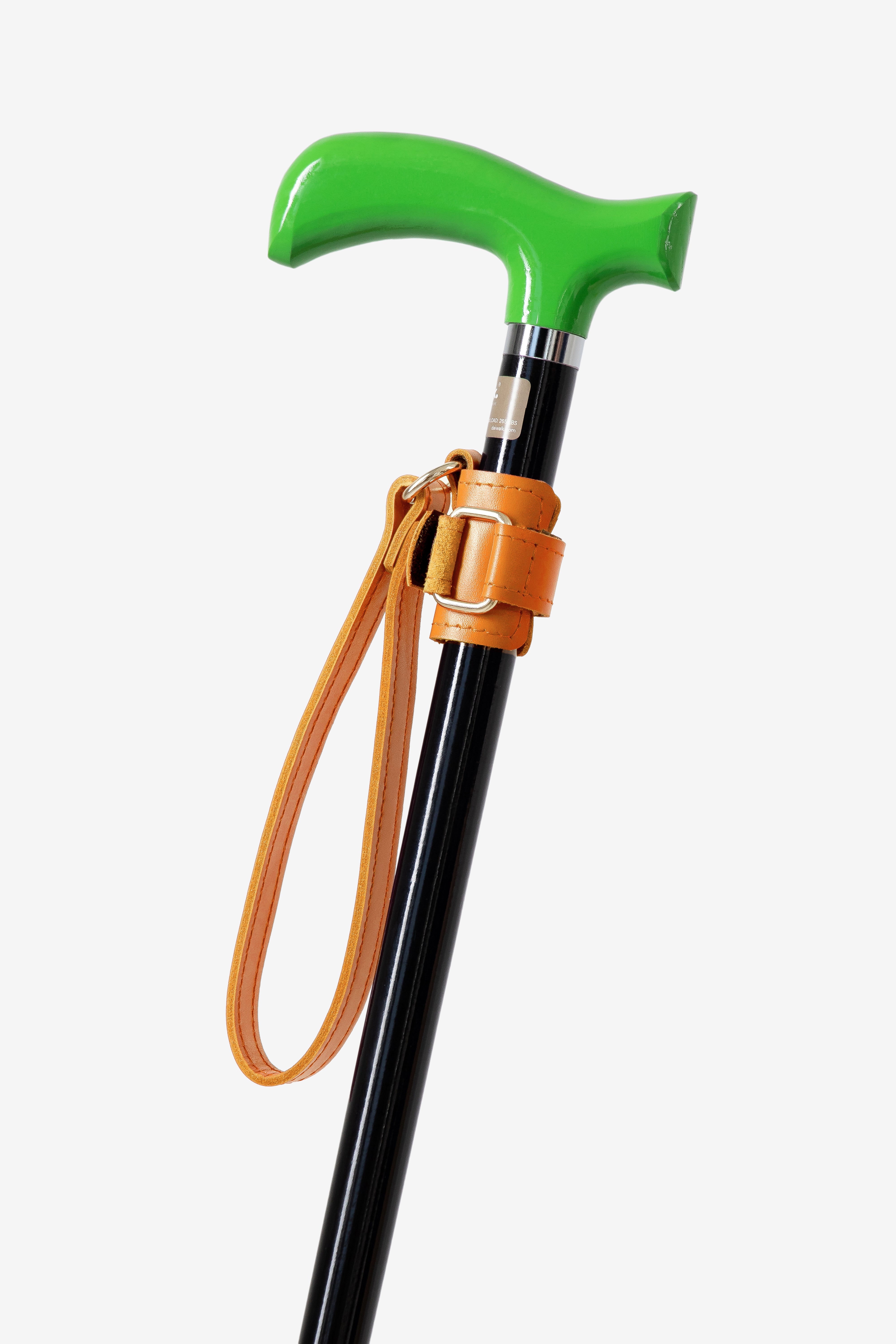 Comfortable wrist lanyard for cane users