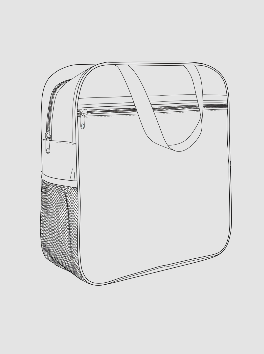 Heavy-duty mobility aid backpack with quick access