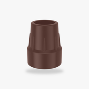High-density polymer walking stick base replacement