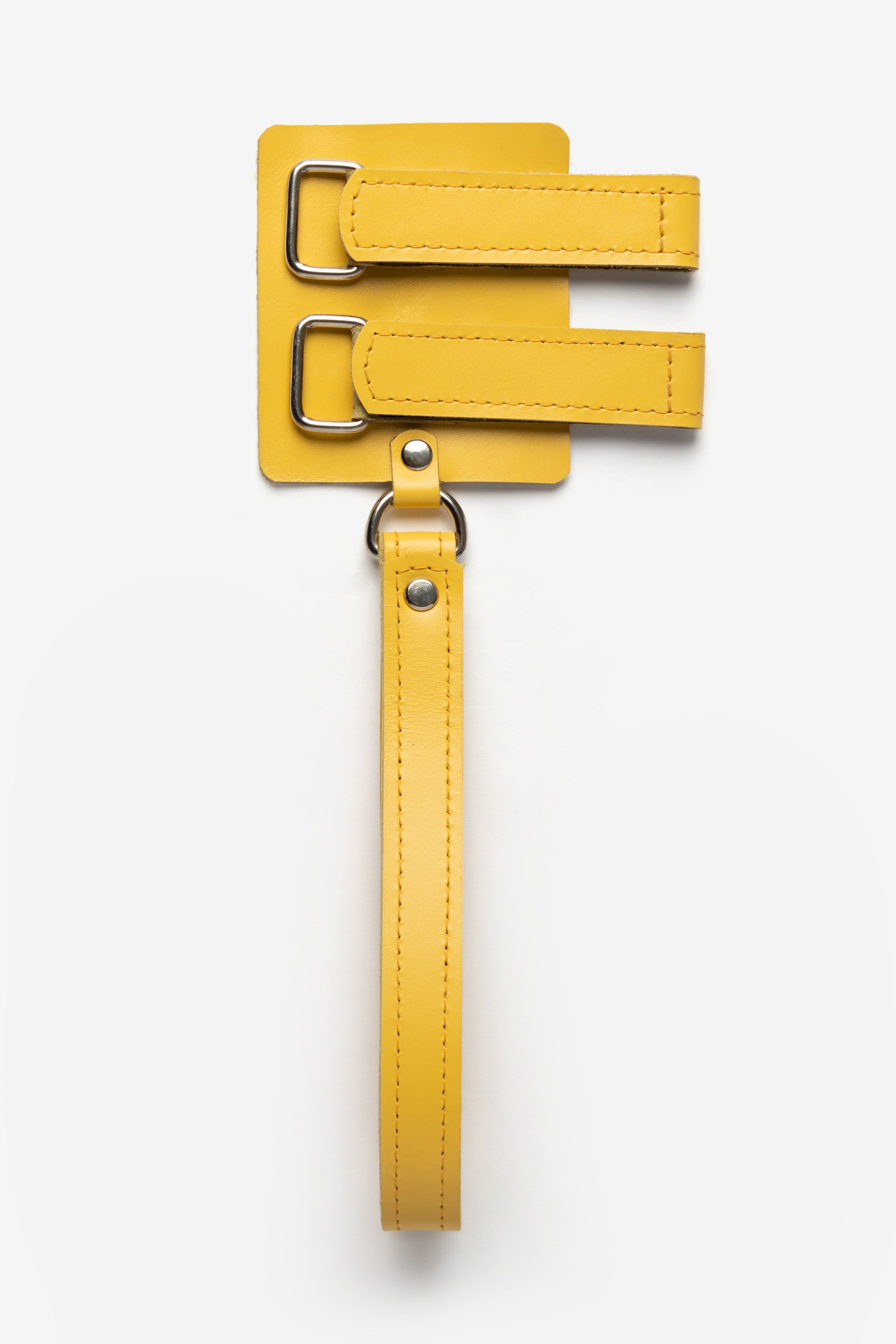 Luxury leather cuff for walking sticks