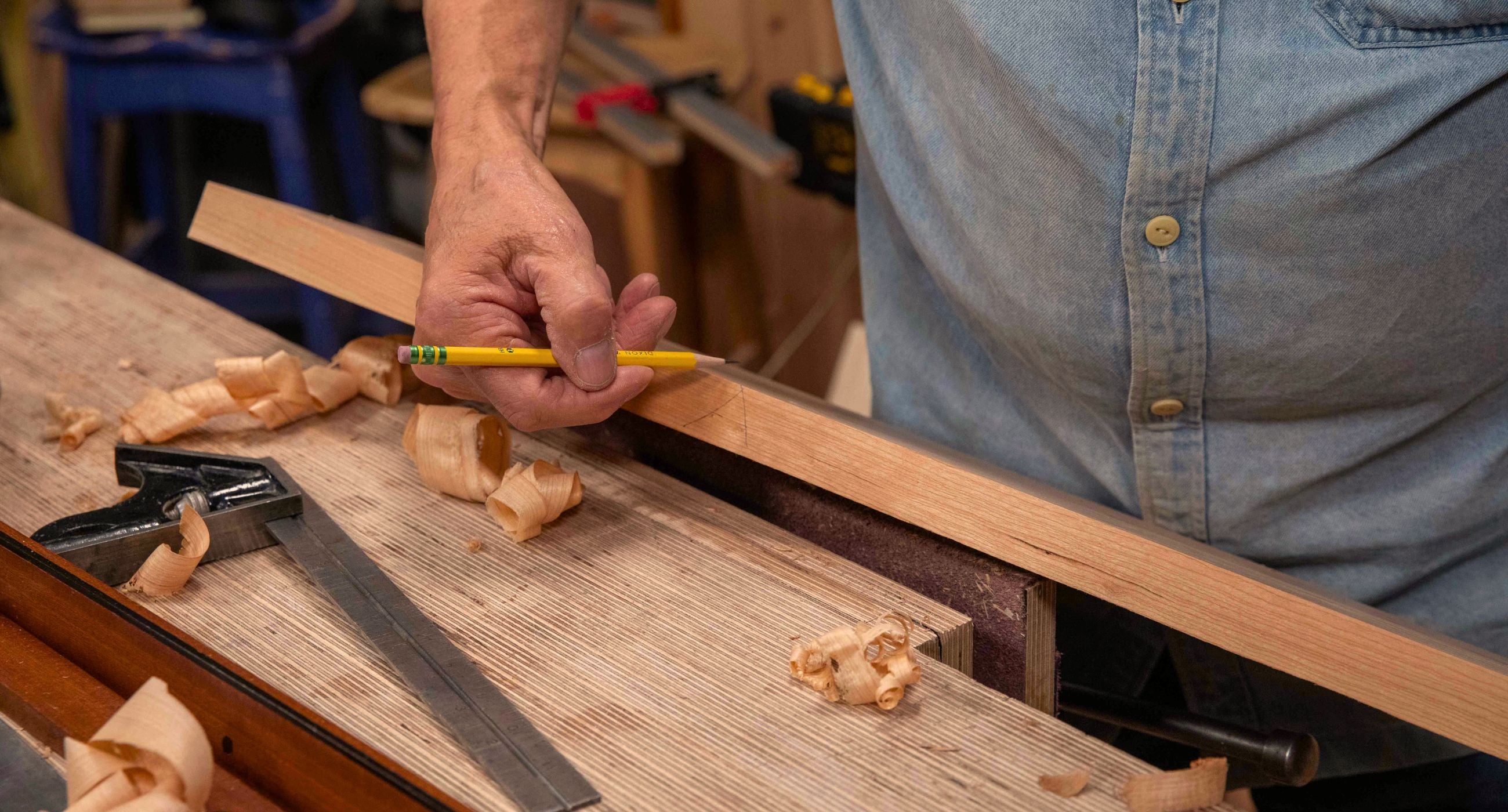 Made wooden walking canes
