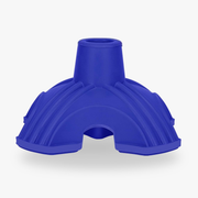 Self-standing tripod cane tip for 19mm shafts.