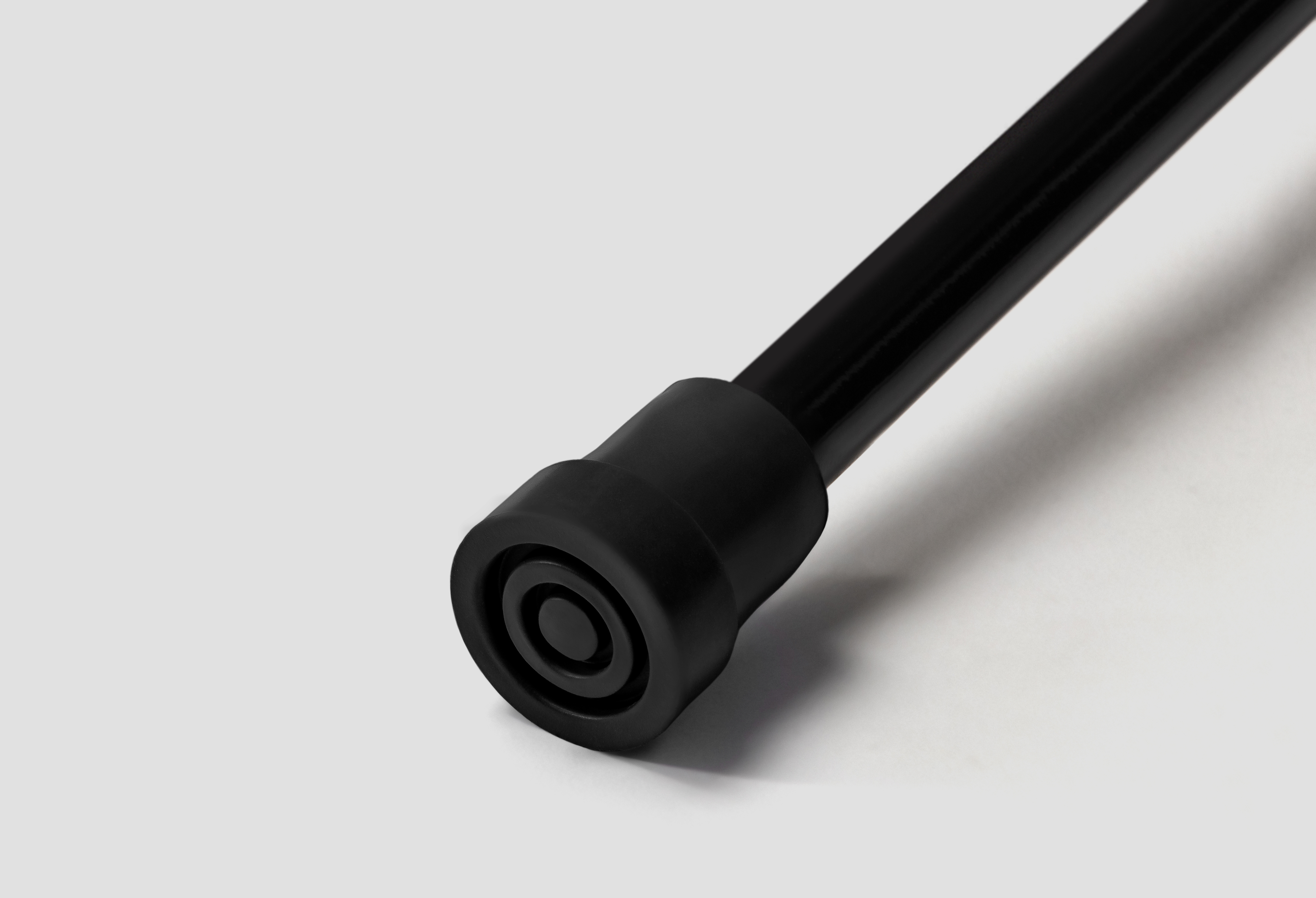All-terrain heavy-duty rubber tip for DaiWalk canes. Professional high-traction replacement ferrule for grass, gravel, and urban pavement stability.